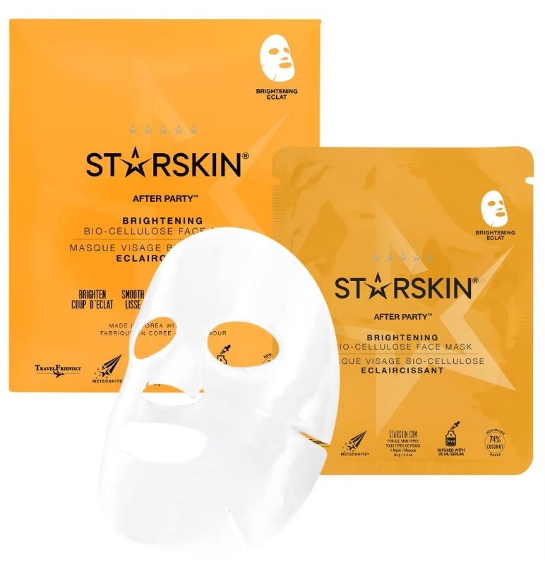 AFTER PARTY BRIGHTENING BIO-CELLULOSE FACE SHEET MASK