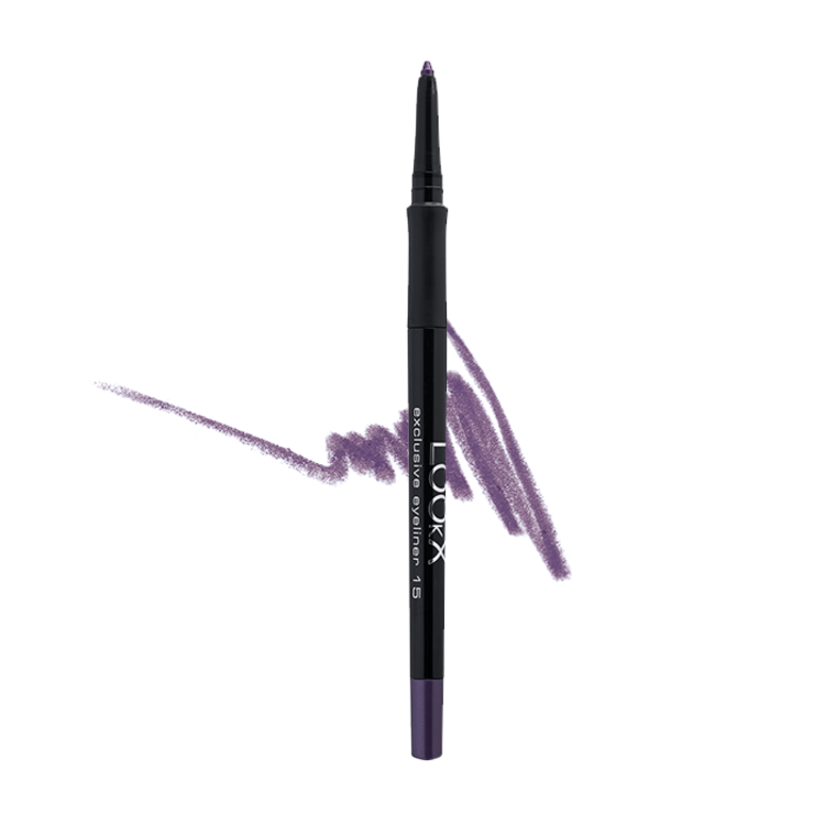 LOOkX EXCLUSIVE EYELINER N°15 Purple Pearl