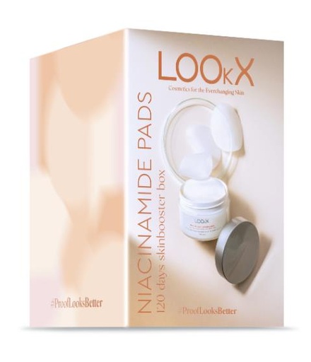 [101800] LOOKX NIACINAMIDE BOX (2x POLISH PADS)