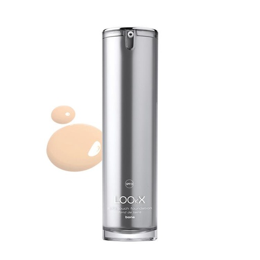 [100494] LOOkX FDT SILKY TOUCH Bone Extra Light 40ml